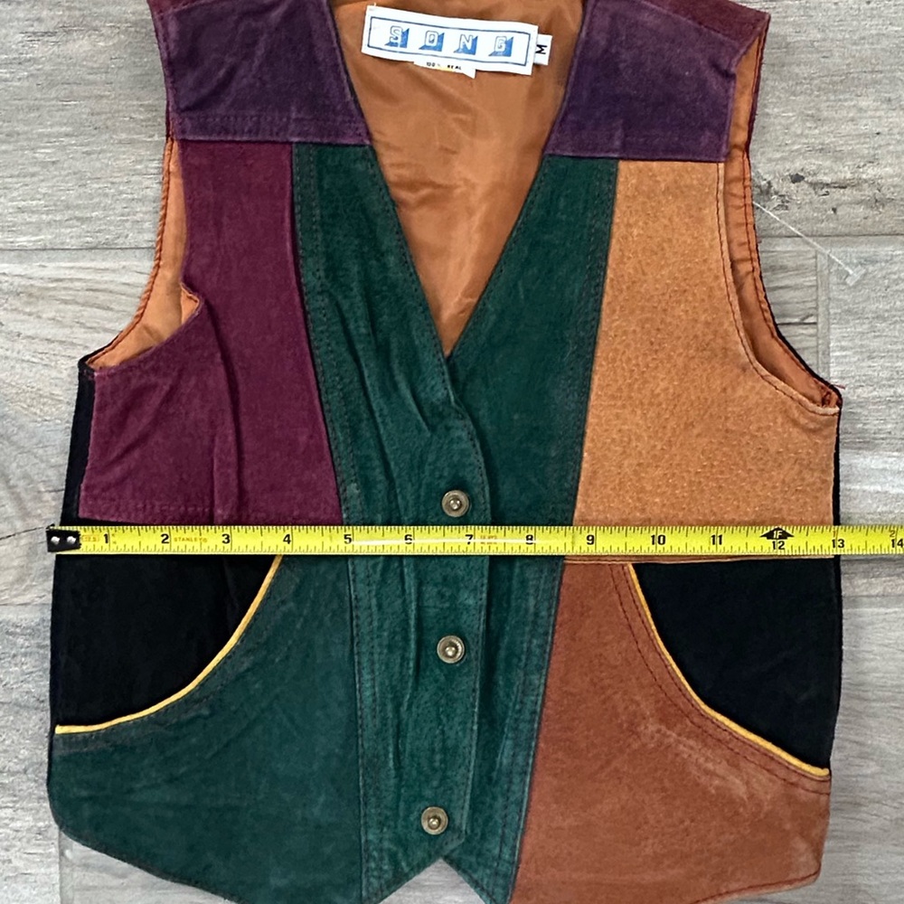 Colorful Patchwork Kids Vest - Picture 8 of 8